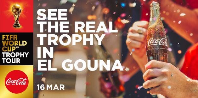 EL GOUNA WELCOMES FIFA’S GOLDEN TROPHY