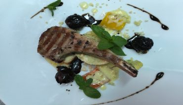 Lamb Chops with Mint Couscous