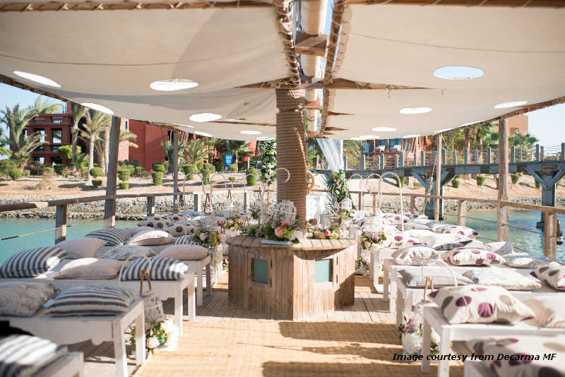 El Gouna Sheraton Miramar hotel wedding